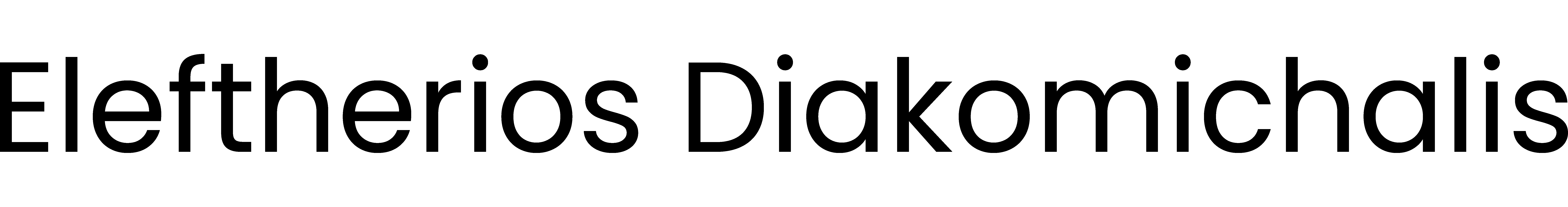 Eleftherios Diakomichalis