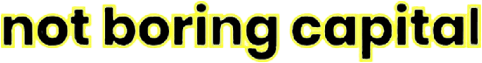 Not Boring Capital | Lead investor Not Boring Capital | Lead investor