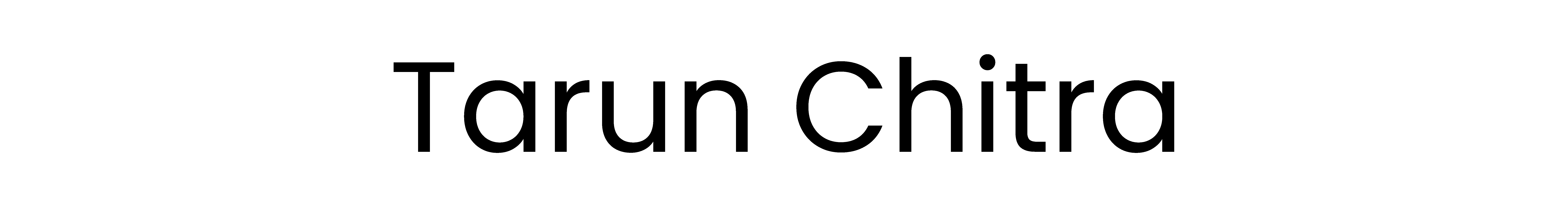 Tarun Chitra Tarun Chitra