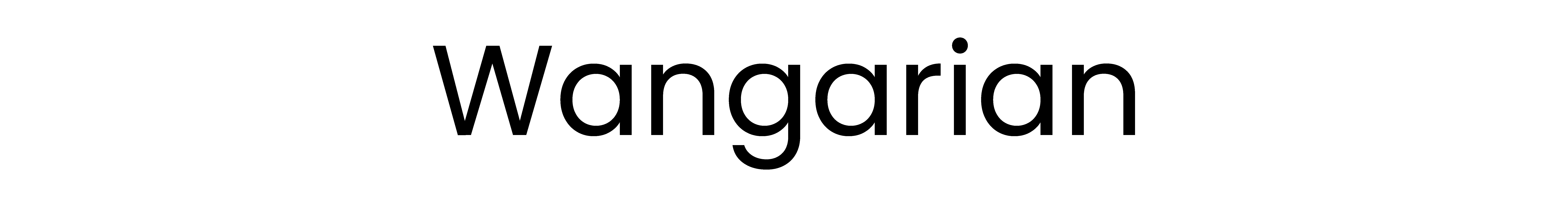 Wangarian